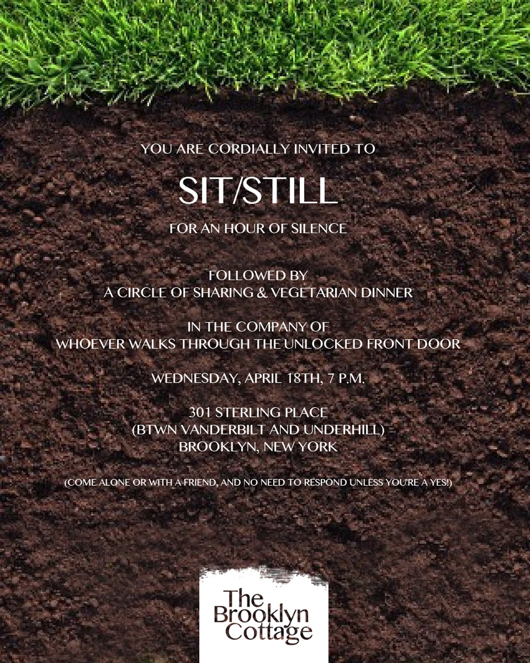 April 2012: Sit/Still
